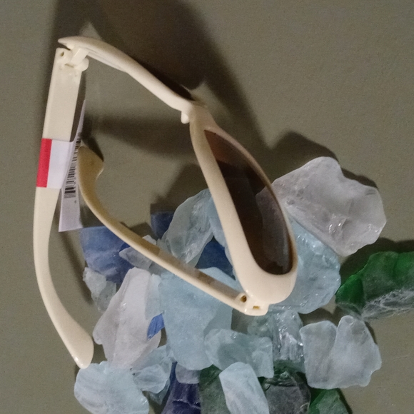 SALE - Cream Color Fashion Sunglasses Palm Springs Cancun Bahamas NEW RETRO - Picture 3 of 7